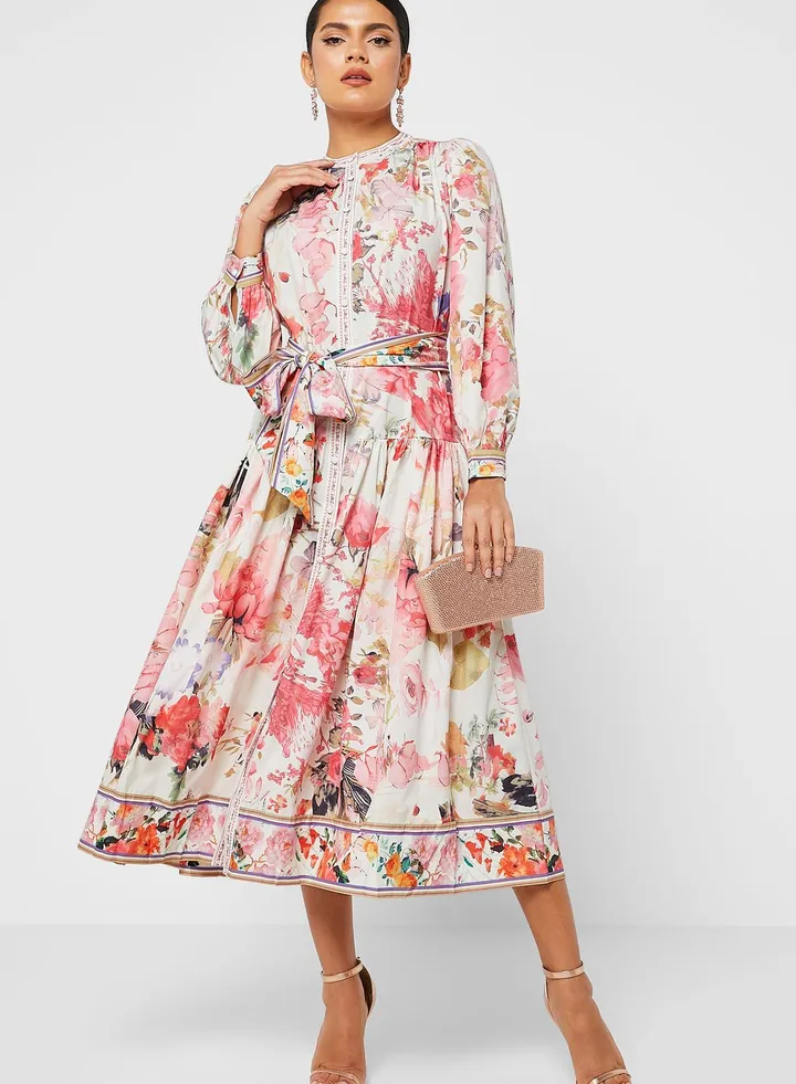 Floral Print Dress