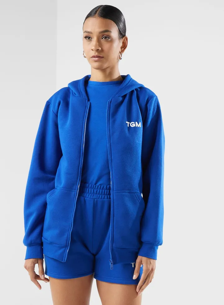 Lounge Regular Zip Hoodie