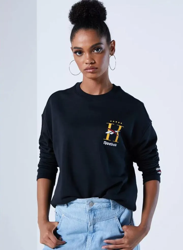 Classic Hotel Crew Sweatshirt Black
