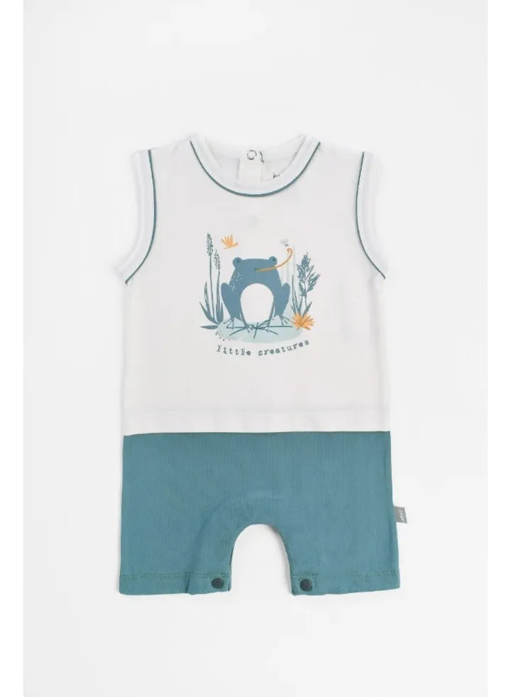Baby Boys Printed Romper
