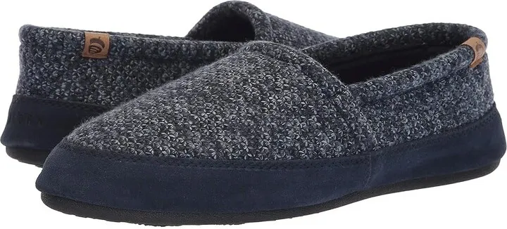 Acorn Acorn Moc (Navy Tweed) Men's Shoes