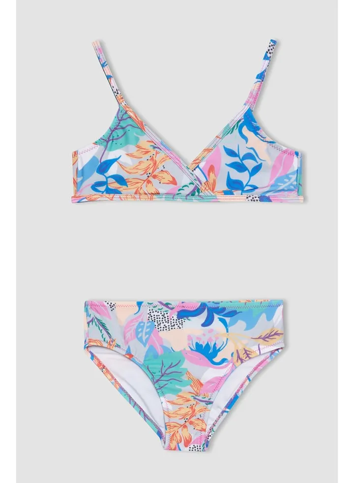 Girl Slim Fit Swimwear Woven Bikini -2 Pieces