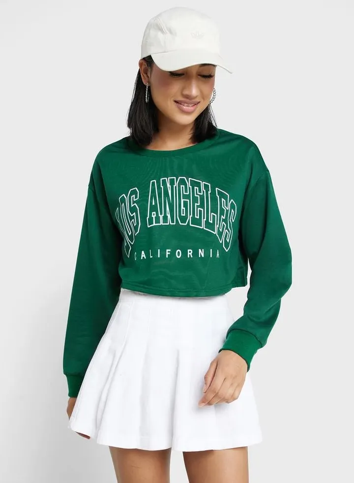 Cropped Sweatshirt
