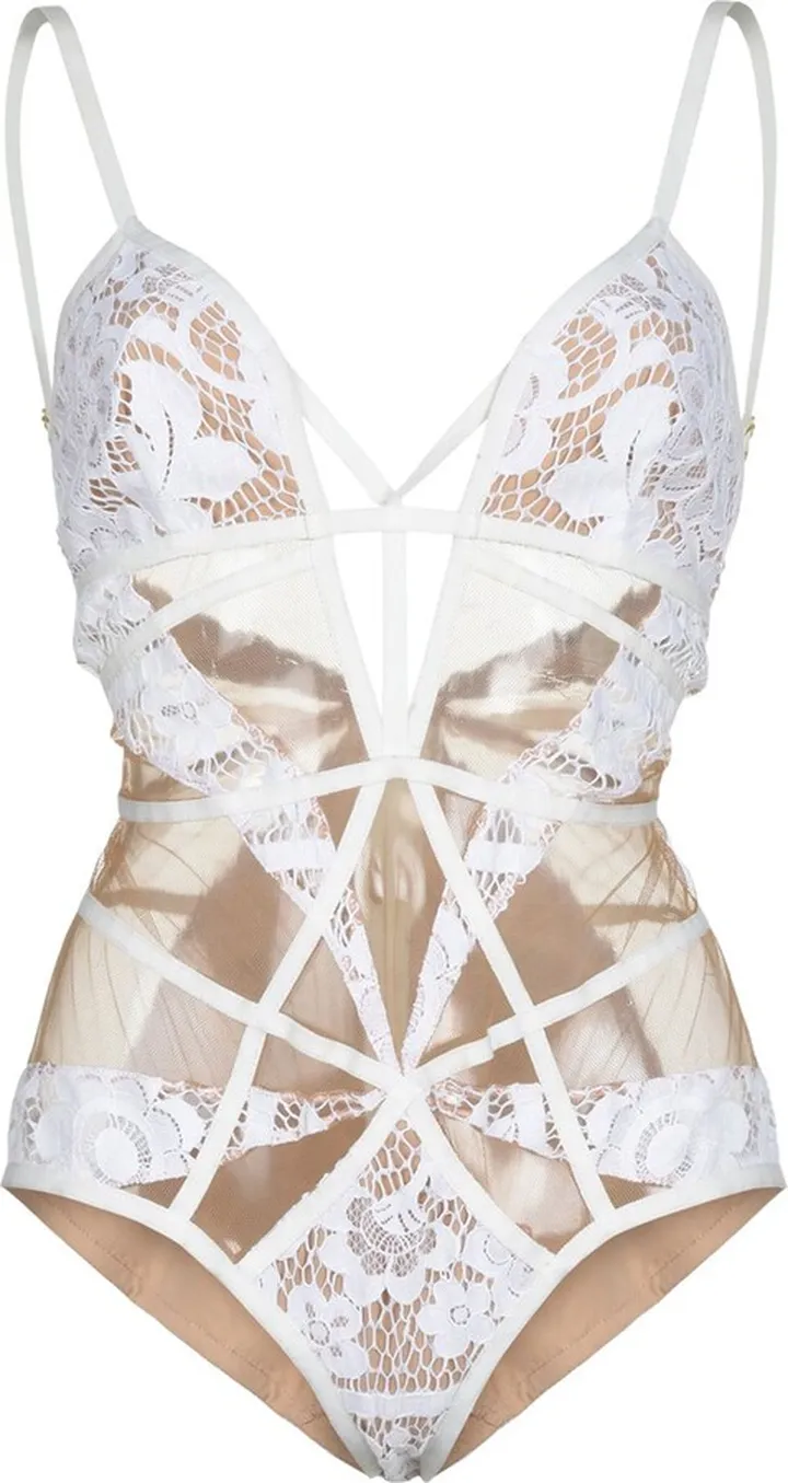 Lingerie Bodysuit White