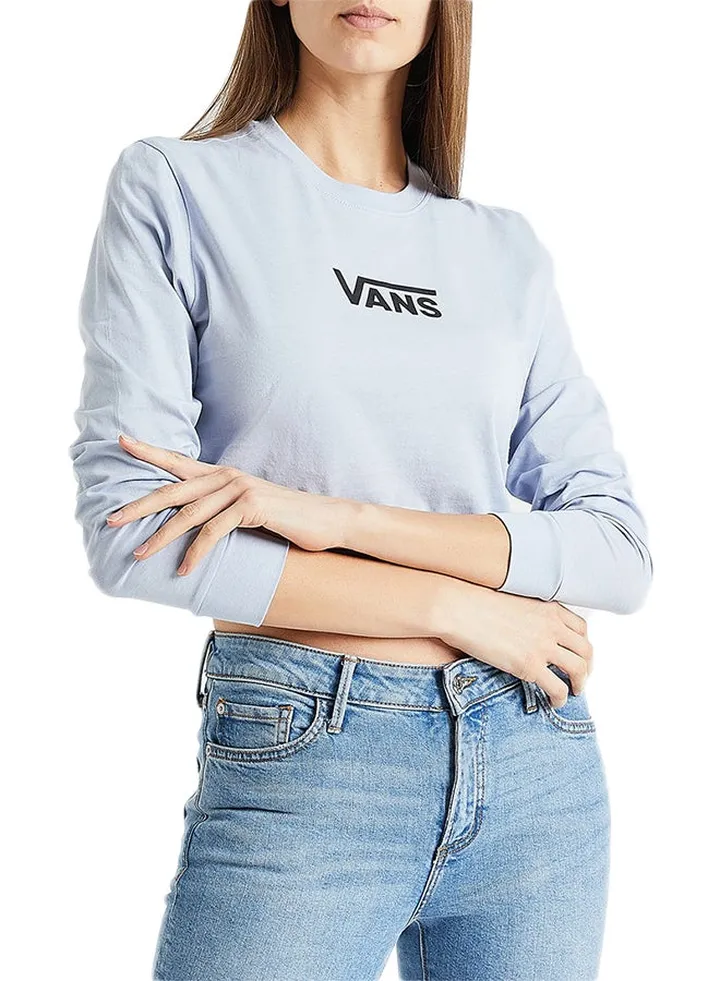 Airborne V Cropped Sweatshirt Blue/Black