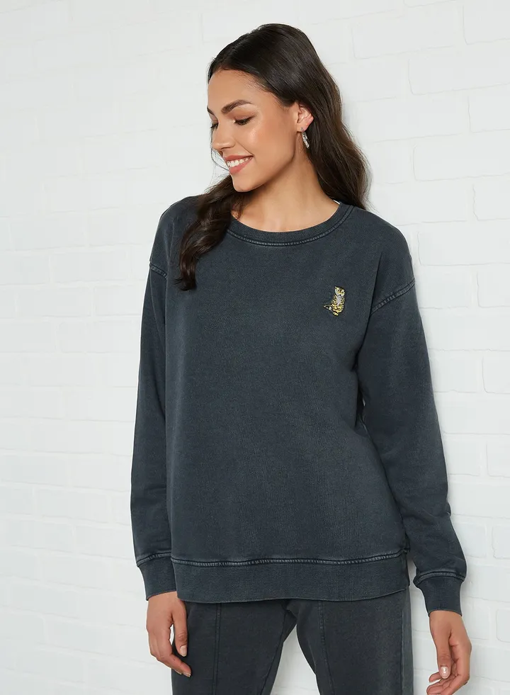Tiger Sweatshirt Black