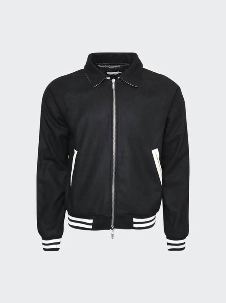 "Rhude Boys" Signature Bomber Jacket Black