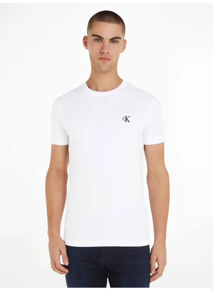 Men's Slim Organic Cotton T-Shirt, White