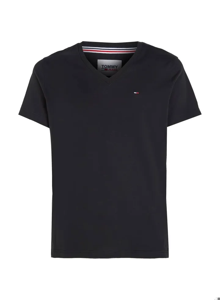 Men's V-Neck T-Shirt, Black