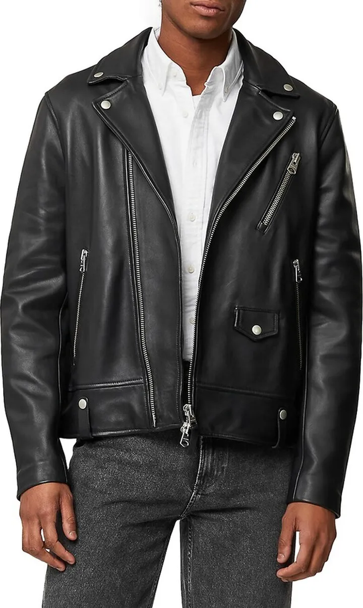 Finn Leather Moto Jacket