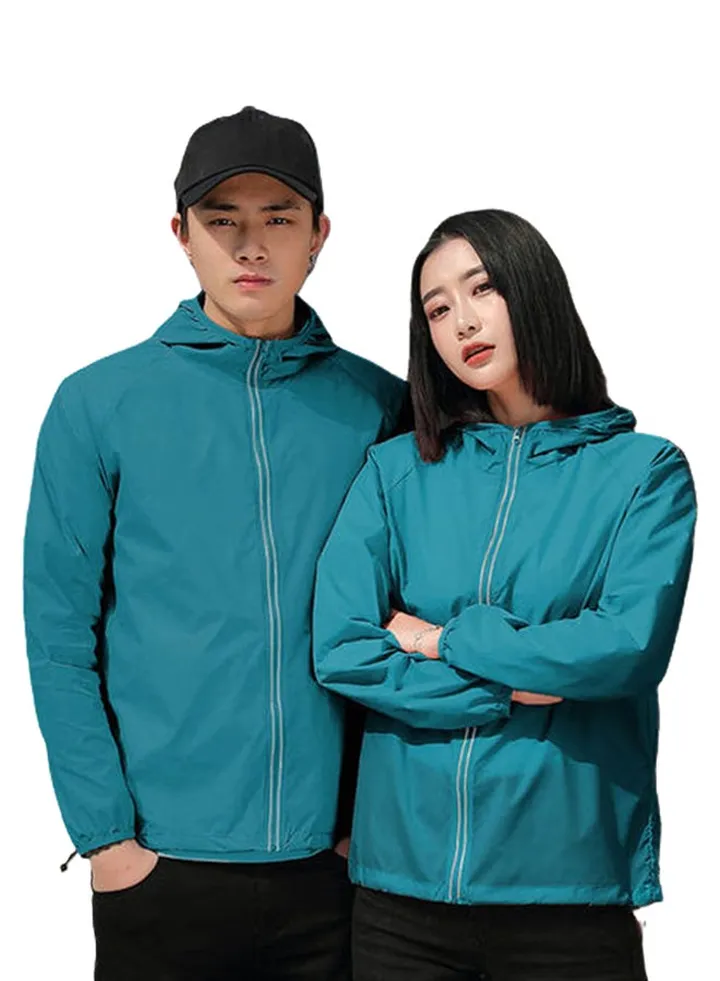 UV Sunshine Waterproof Coat Blue