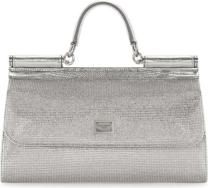 KIM DOLCE&GABBANA Sicily metallic bag
