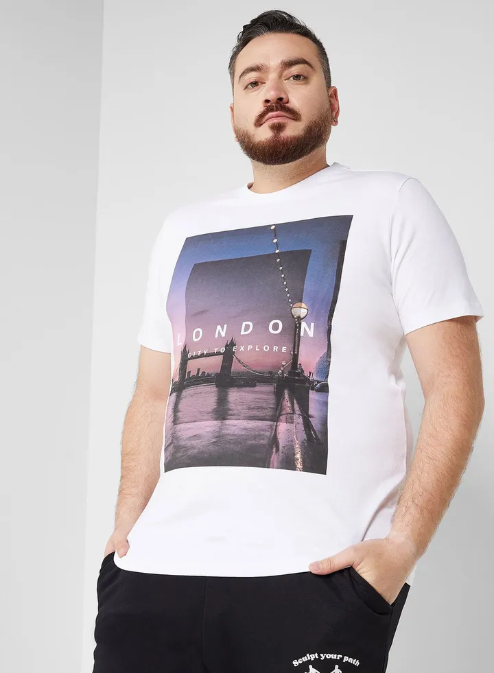 Plus Size Graphic T Shirt