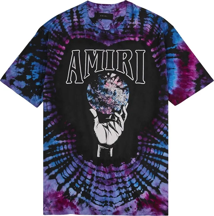 Amiri Crystal Ball Tie-dye Cotton T-shirt