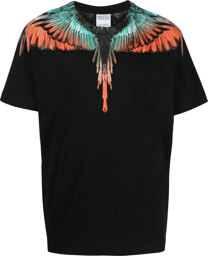 Icon Wings Regular T-shirt White Orange