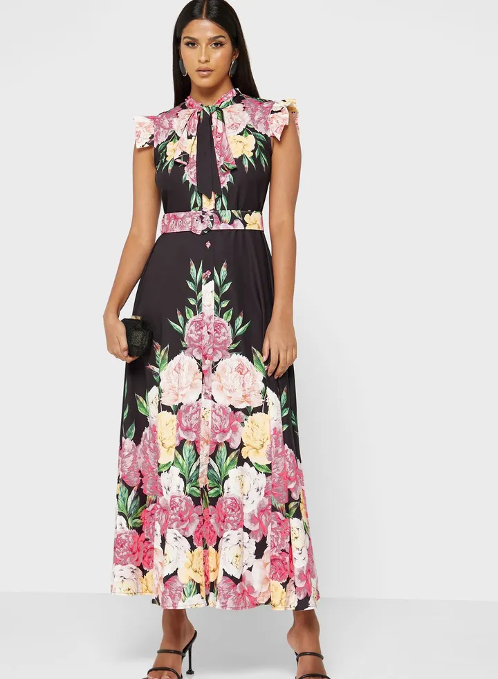 Floral Print Dress