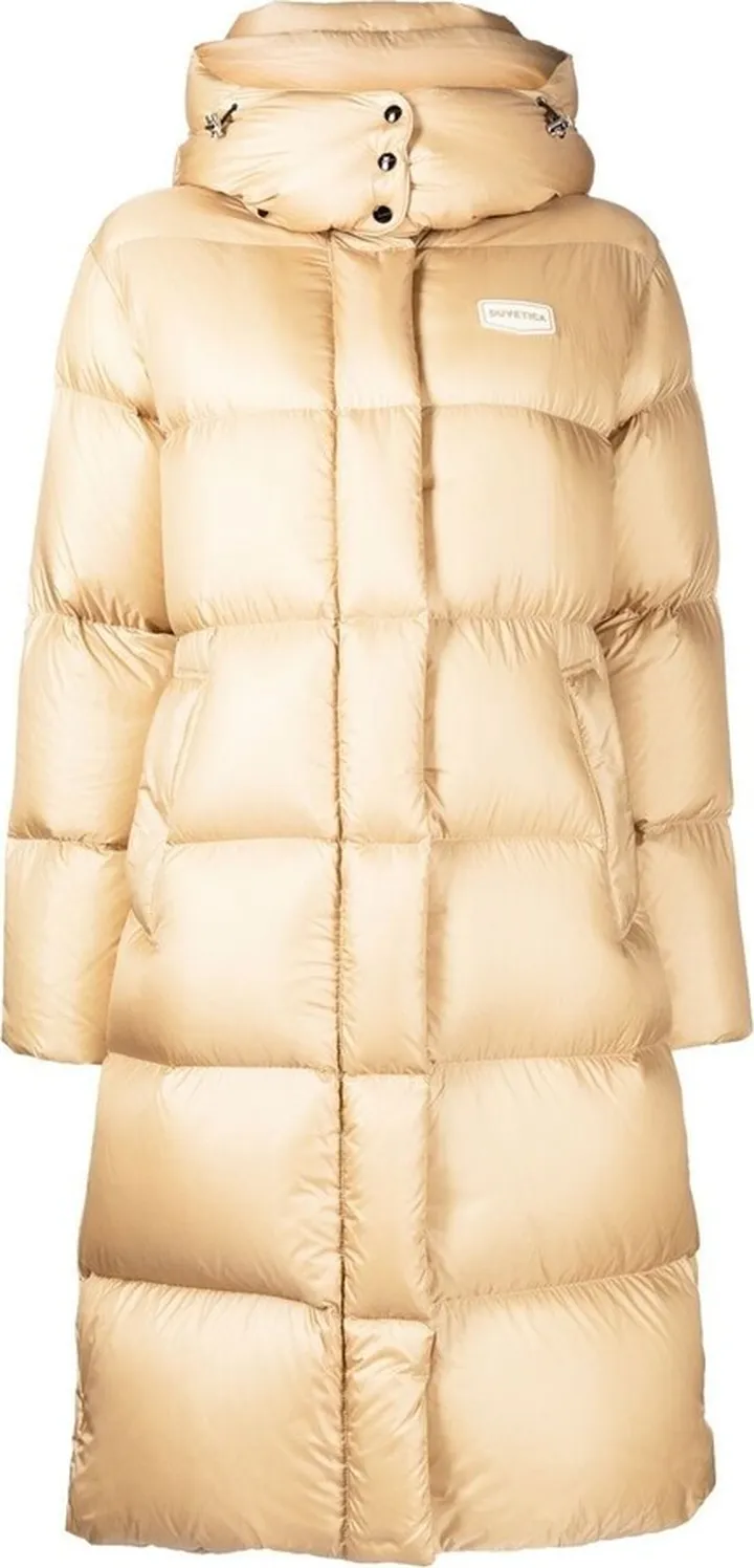 Lemie padded-panel coat