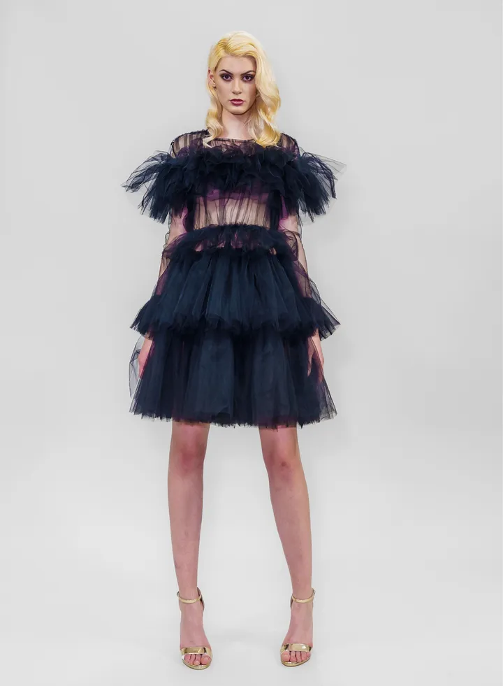 Black Ballerina Tulle Dress