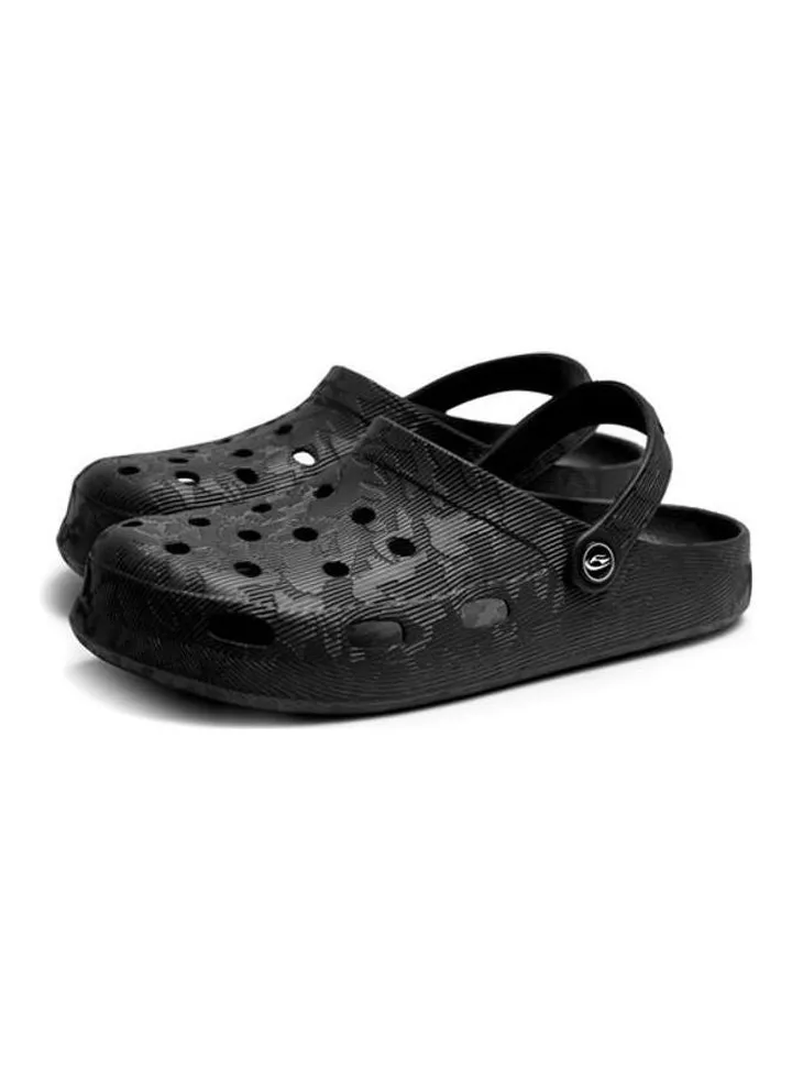 Galsgow Plus Slipper For Men Black