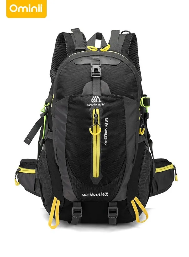 40L camping backpack outdoor sports-black