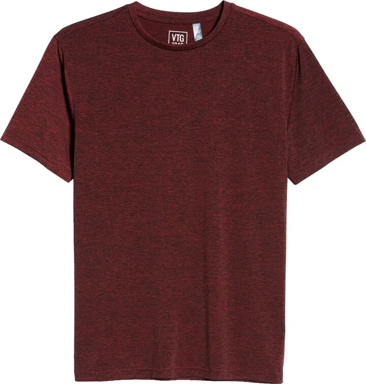 Metal Vent Stretch Crewneck T-Shirt