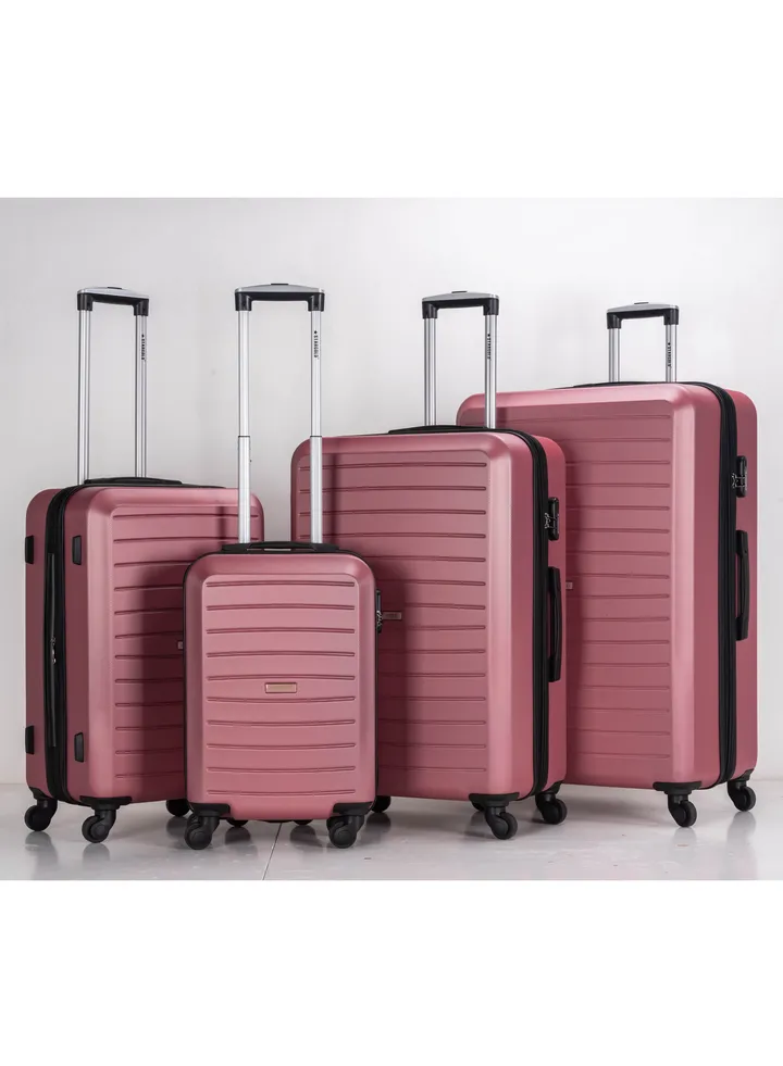 4pcs travel luggage set ABS hard side travel luggage bags
