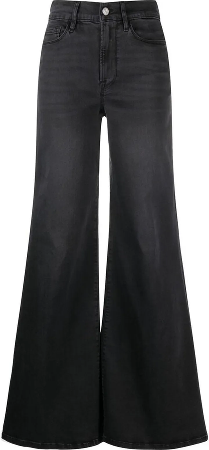 High-Waisted Wide-Leg Jeans