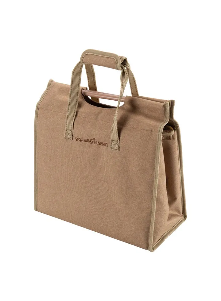 Insulated thermos bag for Picnics and trips, Camping thermos bag, Woody, Size 45*38*21Cm