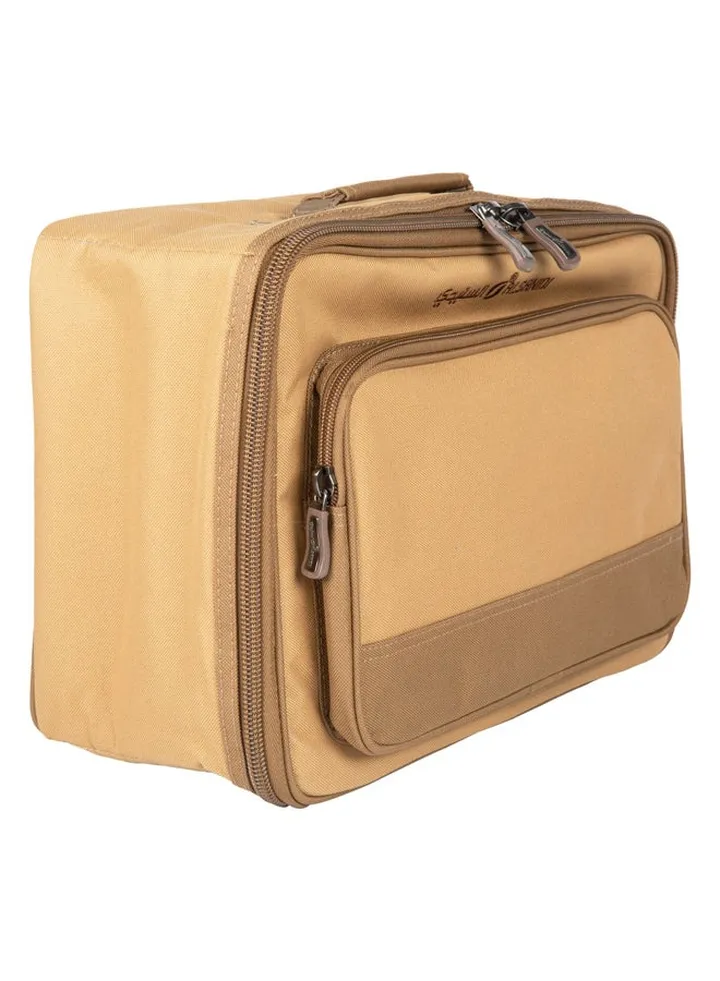 Tea Bag for Trips, Tea Bag, Kaki, Size 36.5*16.5*26.5Cm