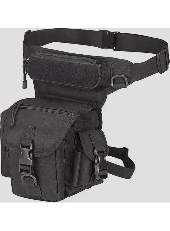 Drop Leg Bag Waterproof Thigh Waist Packs Pouch 26x4x24cm
