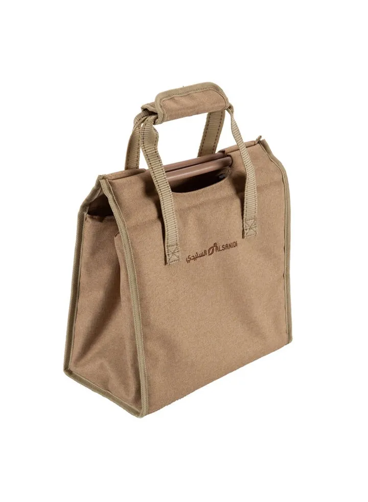 Insulated thermos bag for Picnics and trips, Camping thermos bag, Woody, Size 29.5*30*16.5Cm