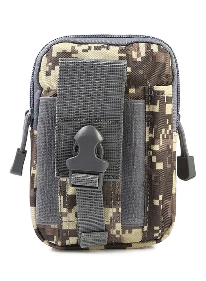 Outdoor Tactical Close-Fitting Waist Pack Bag - Digital Camouflage