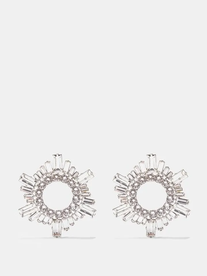 Begum Mini Crystal-embellished Earrings