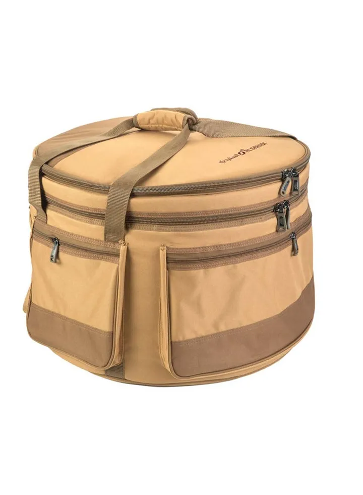 Al-Qassim bag for trips, Camping bag, Kaki, Size 51.5*51.5*38Cm