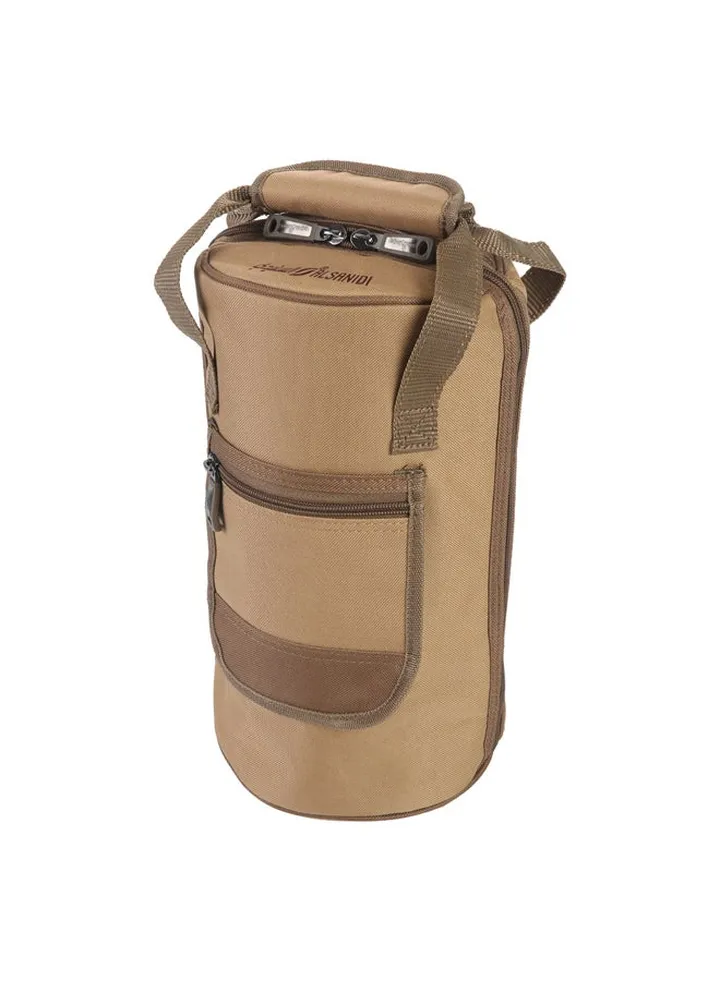 Gas cylinder bag, Stove Bag, Kaki, Size 18*18*32.5Cm