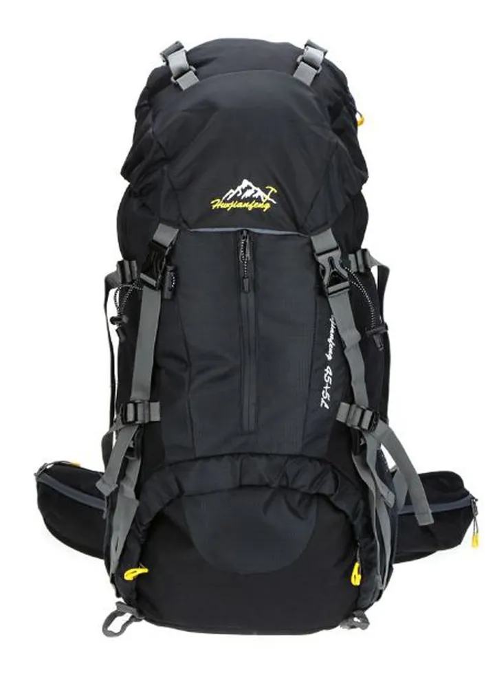 Waterproof Climbing Backpack With Rain Cover 50Liters