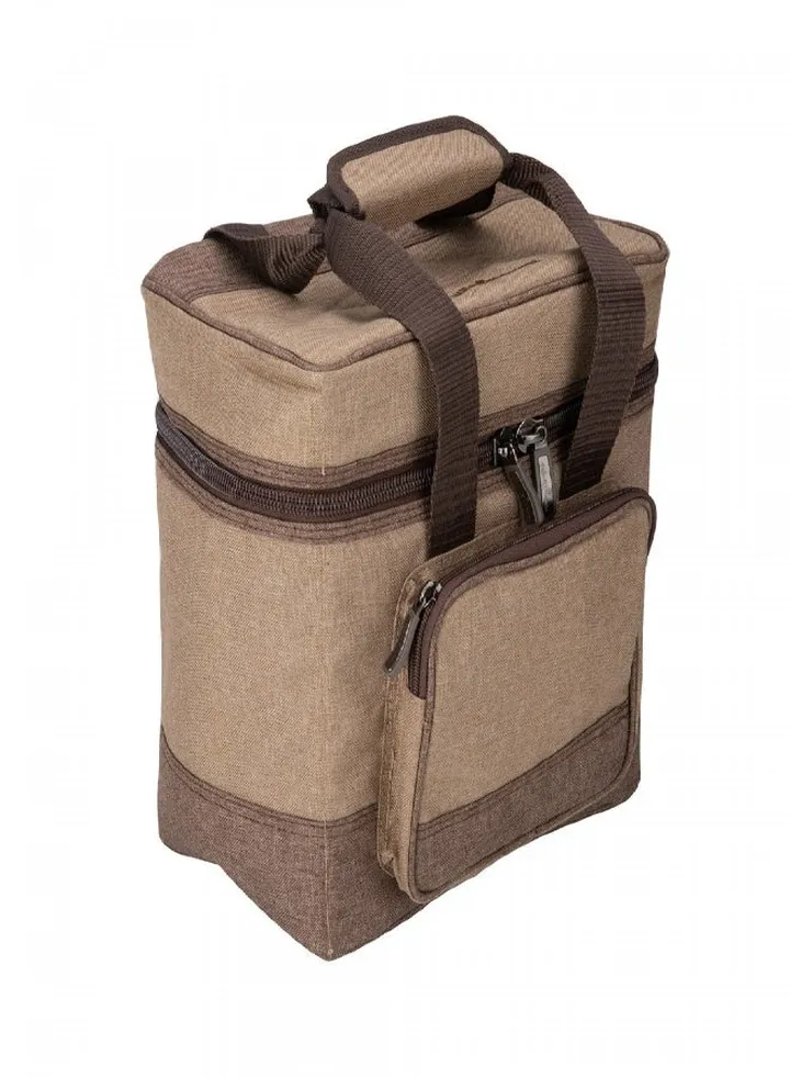 Al-Riyadh thermos Bag for Picnics and trips, Camping thermos bag, Woody, Size 30*20*28.5Cm