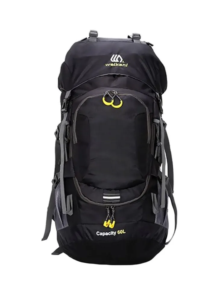Nylon Hiking Backpack With Rain Cover 60Liters