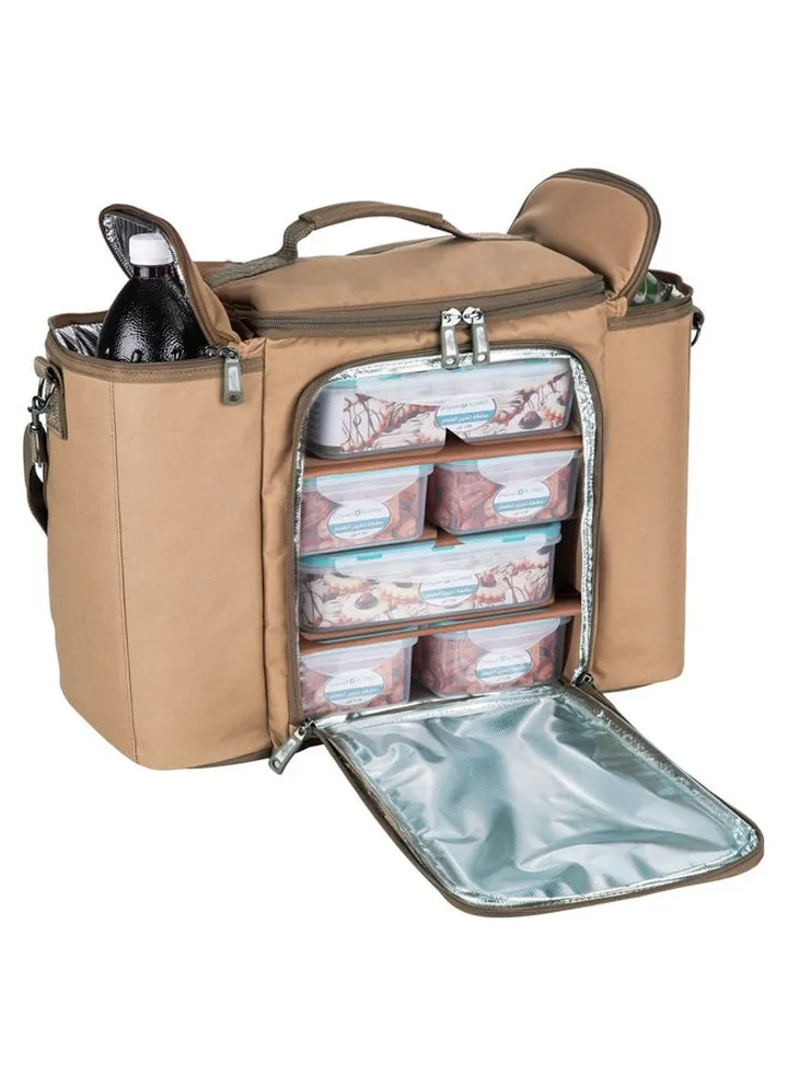 Complete bag for food storages, Thermal Food Storage Bag, Kaki