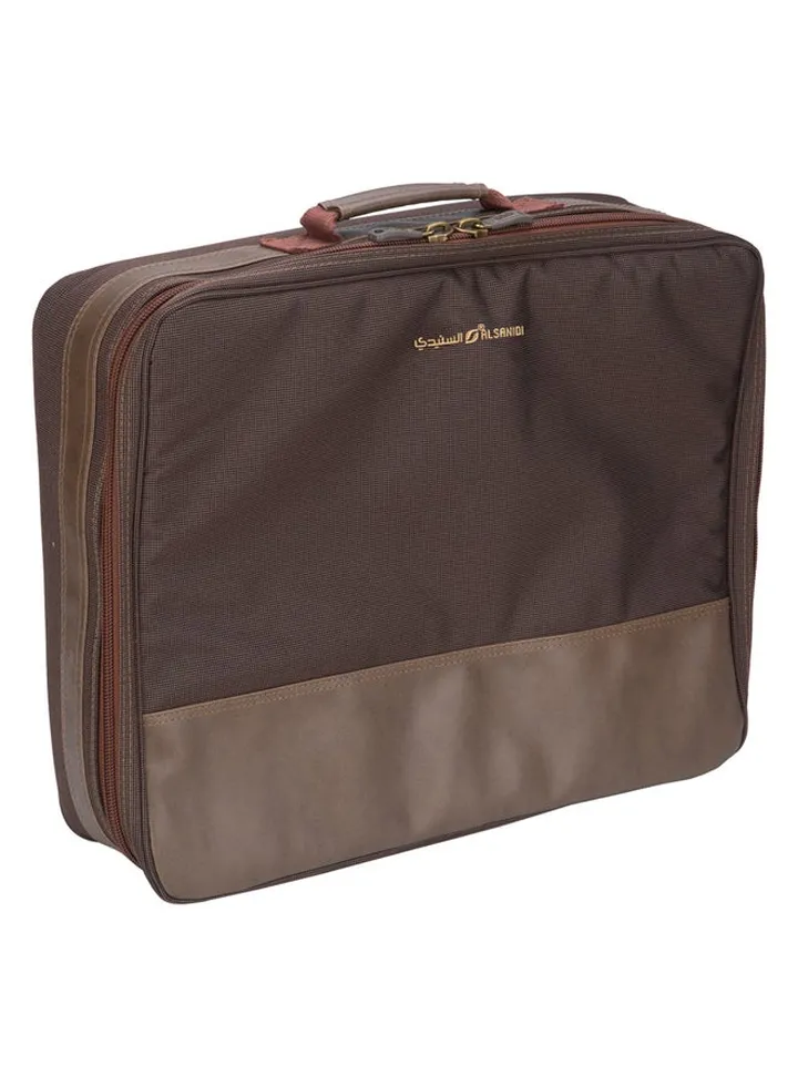 Al-Suman tea and coffee bag for trips, Camping bag, Coffee Brown, Size 51*42*14.5Cm