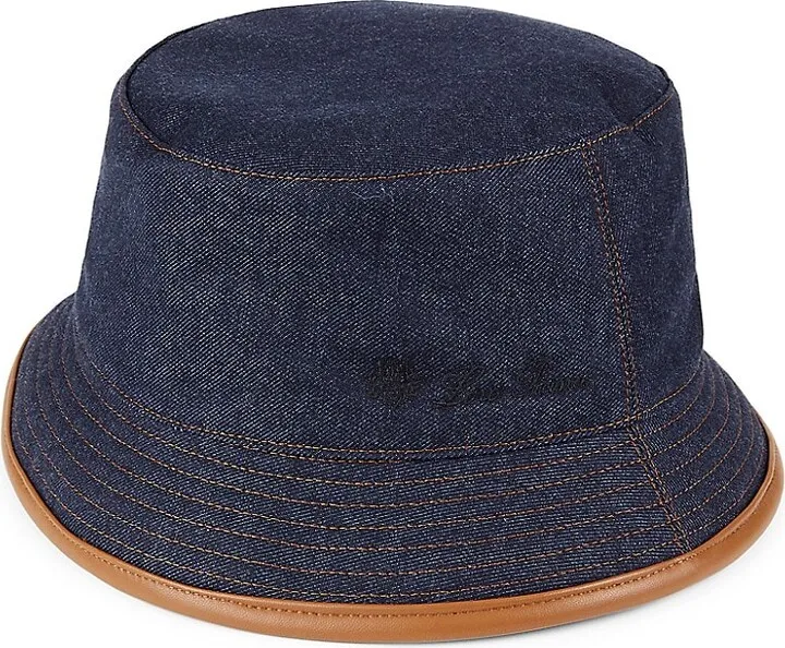 Denim-Style Bucket Hat