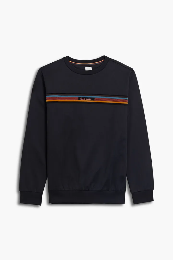 Appliquéd cotton-blend sweatshirt