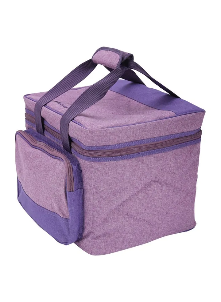 Jeddah bag for trips, Camping bag, Lilac, Size 37.5*32*30.5Cm