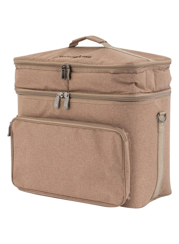 Al-Mamlka thermos bag for Picnics and trips, Camping thermos bag, Woody, Size 45*53*29Cm