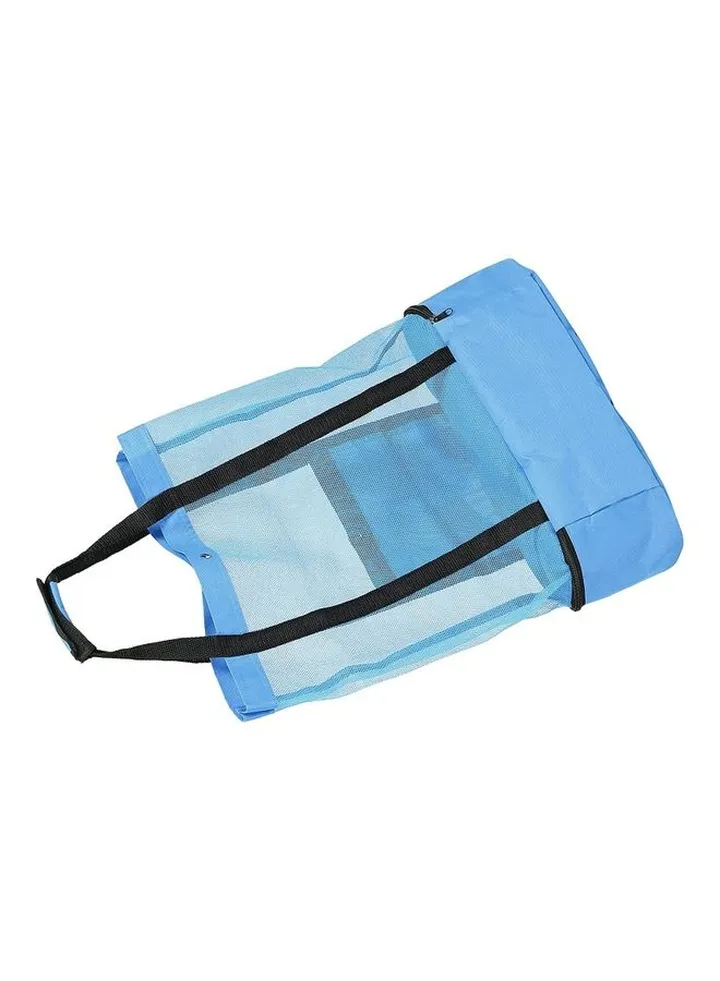 Mesh Beach and Picnic Tote Bag with Insulated Compartment