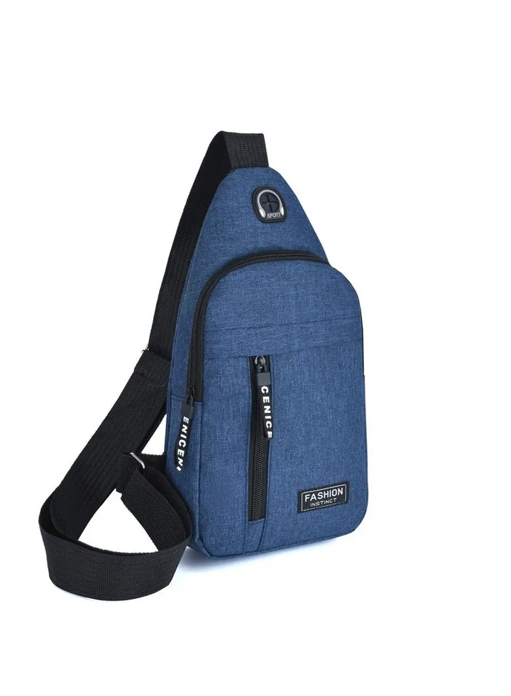 Men's Oxford Chest Bag,Multi-purpose sports outdoor leisure backpack, Crossbody bag