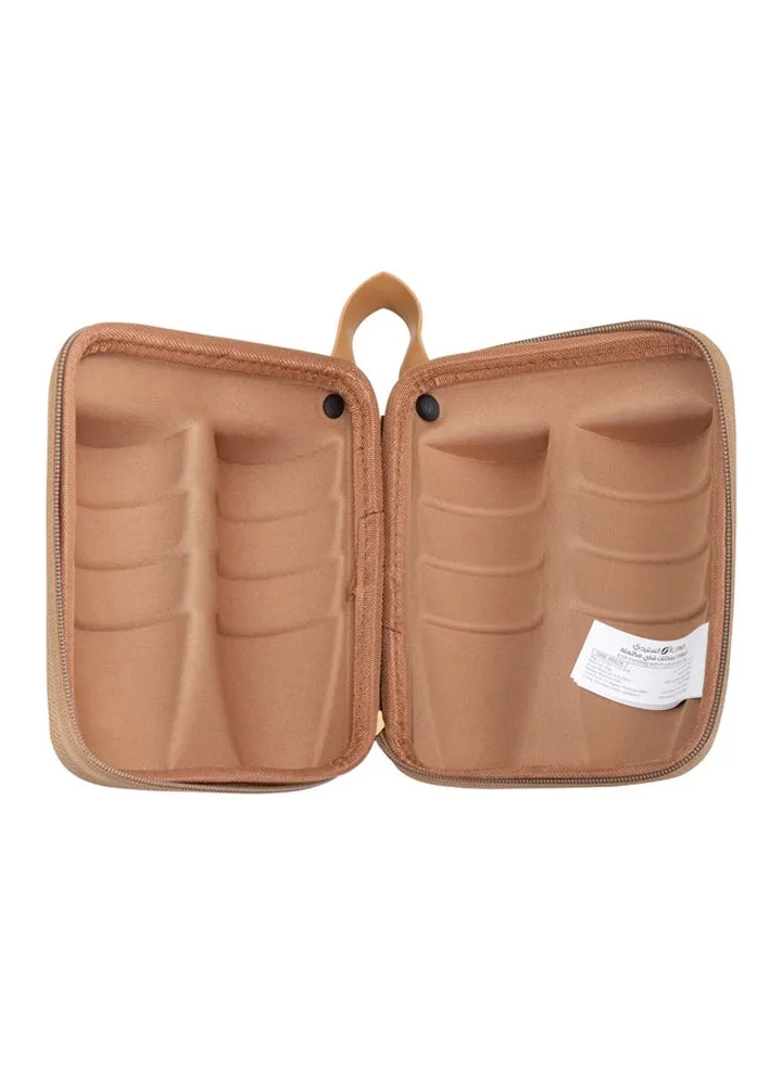 Empty anti-shock cups bag, Tea cups Bag, Woody, Size 15*17*7.2Cm