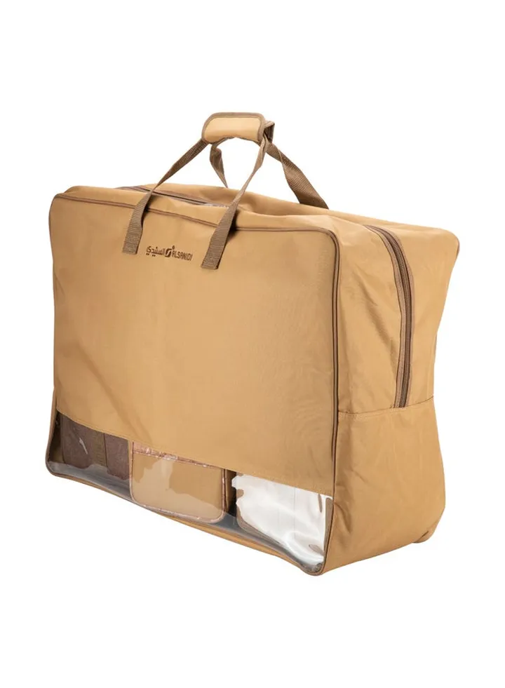 Luggage and clothes storage bag, Kaki, Size 71.5*26*51.5Cm