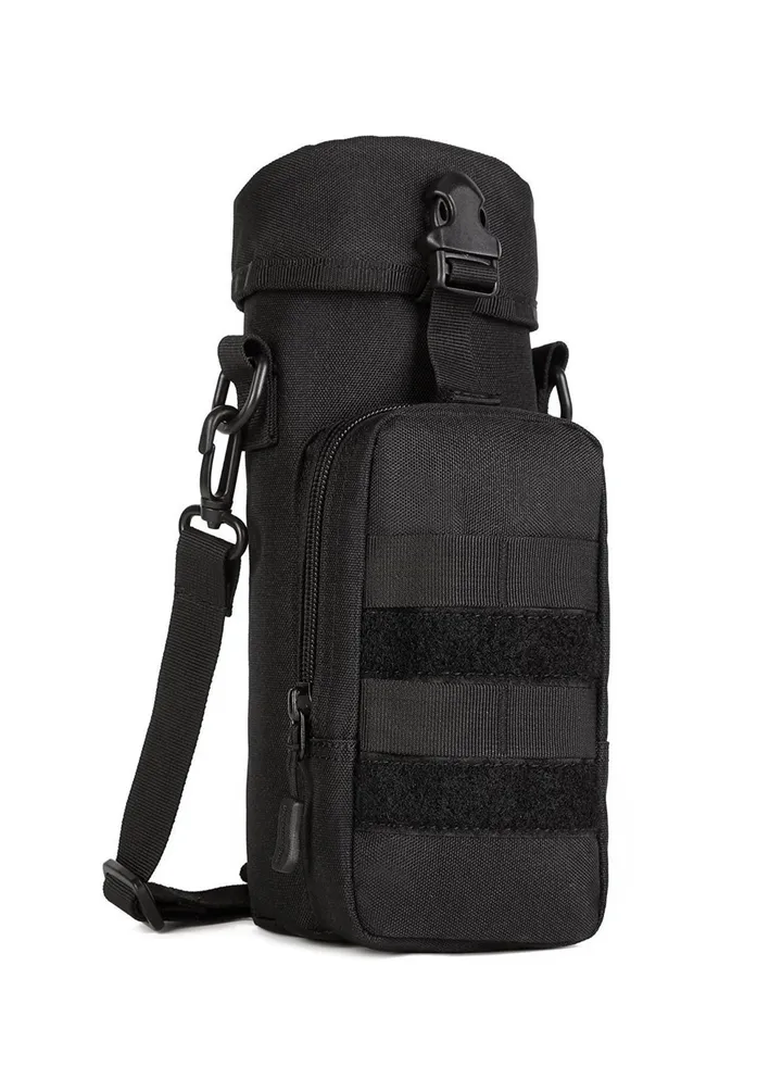 Tactical Water Bottle Bag for Hiking, Camping, Stay Hydrated on the Go Kettle Canteen Pack Crossbody Bag(800/1000ml)