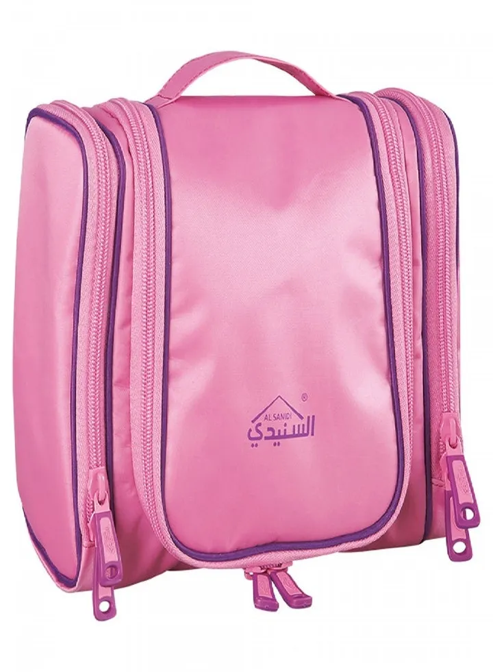 Women'S Bathroom Essentials Bag For Travel, Pink Light